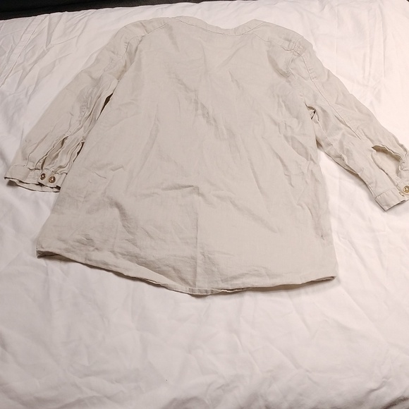 Harve Bernard women's button 3/4 sleeved top size small - Picture 7 of 9